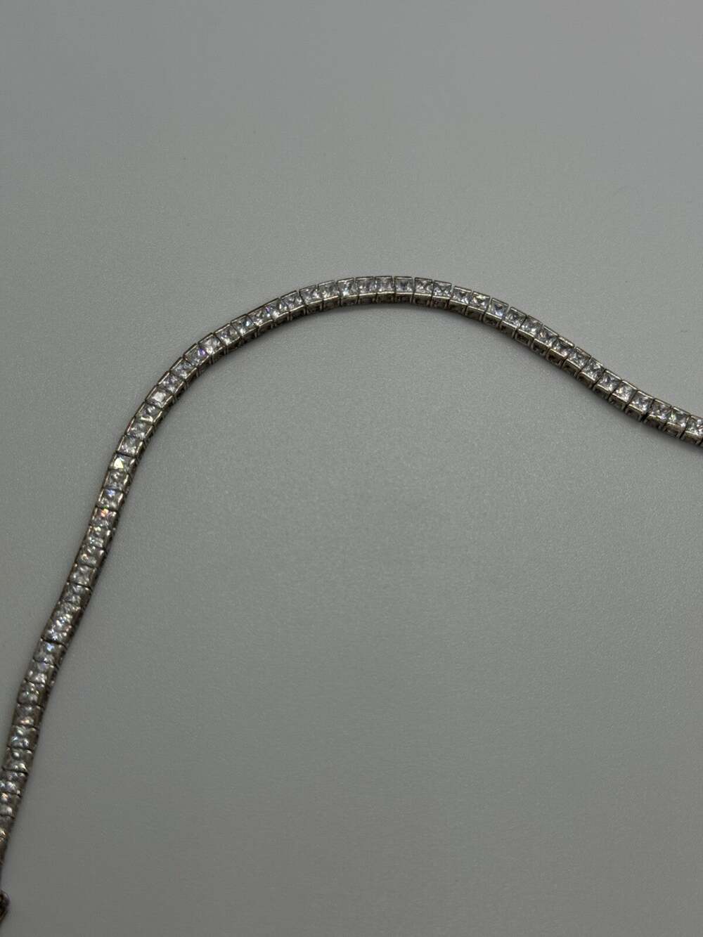925 Sterling Silver CZ Bracelet